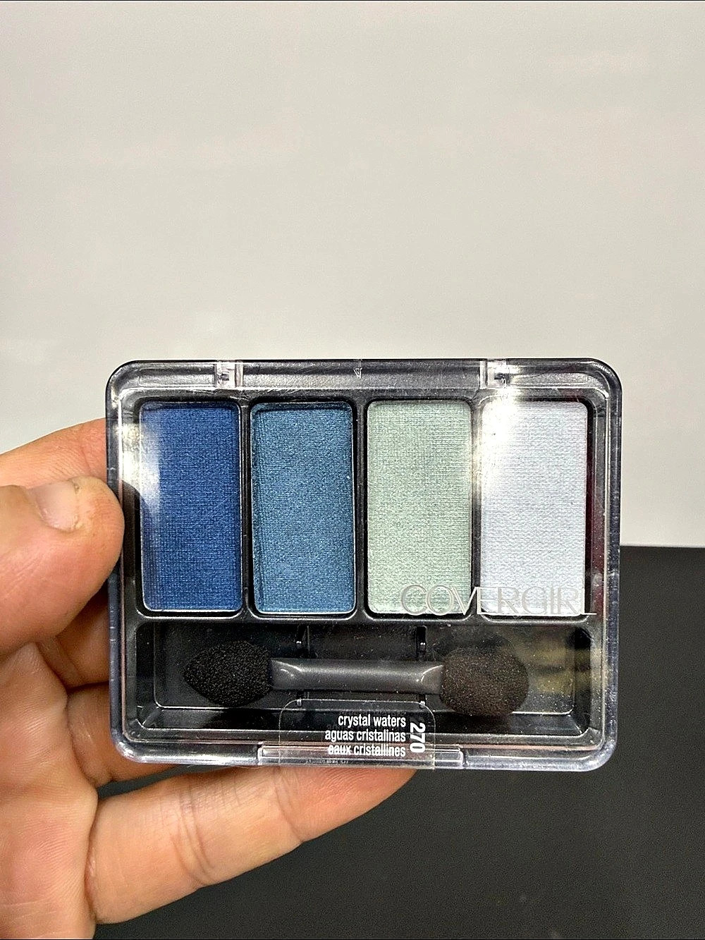 Vintage COVERGIRL Eye Enhancers #270 Crystal Waters 4-Kit Eyeshadow Quad Discont